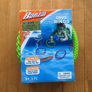 Banzai POOL-TIME 6 DIVE RINGS Colorful